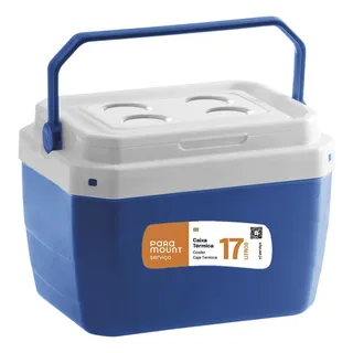 Caixa Térmica Cooler Freezer Portåtil Com Alça 17l Paramount Caixa Térmica Cooler Freezer Portåtil Com Alça 17l Paramount