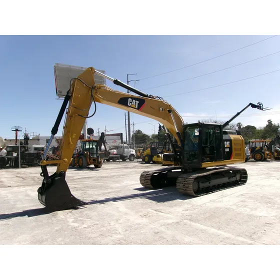 Excavadora Caterpillar 320e Año 2015 Kit Recien Importada