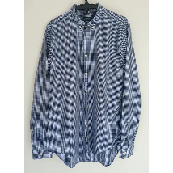 Camisa Casual-vestir Zara Slim Fit  (made In Turkey)