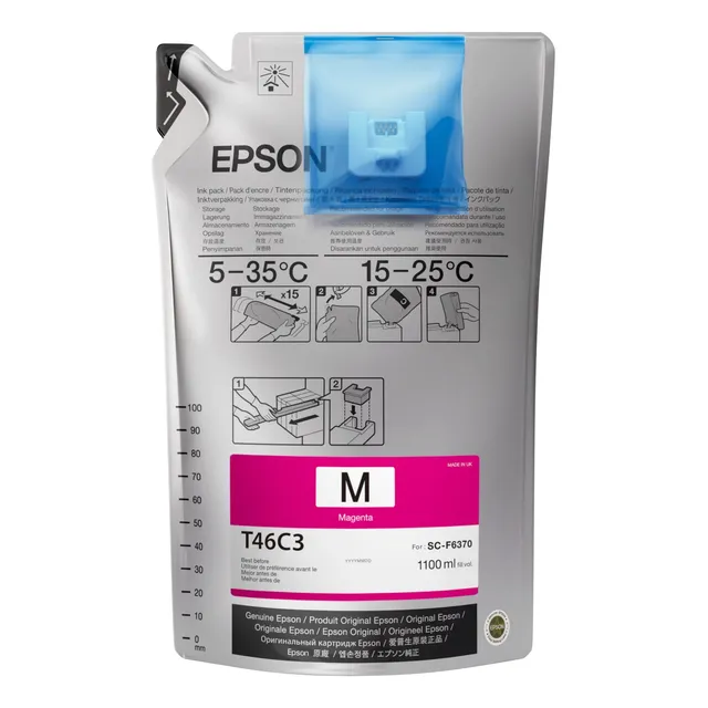 Tinta Sublimación Epson Uc Ds, 1100ml, Sc F6370/9470/9470h