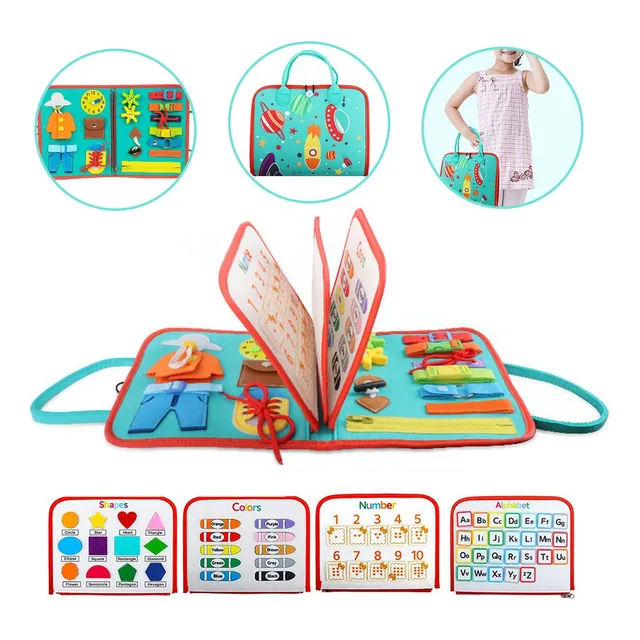 Tabuleiro Montessori Para Bebês, Labirintos Educativos