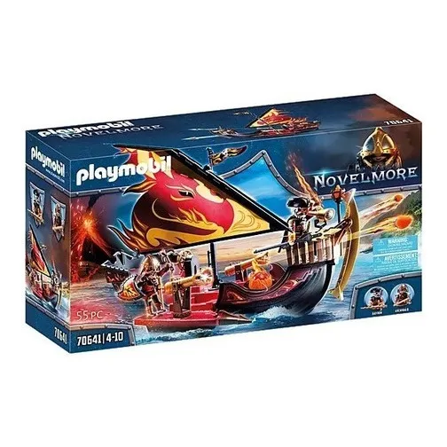 Figura Armable Playmobil Novelmore Barco Bandidos De Burnham 55