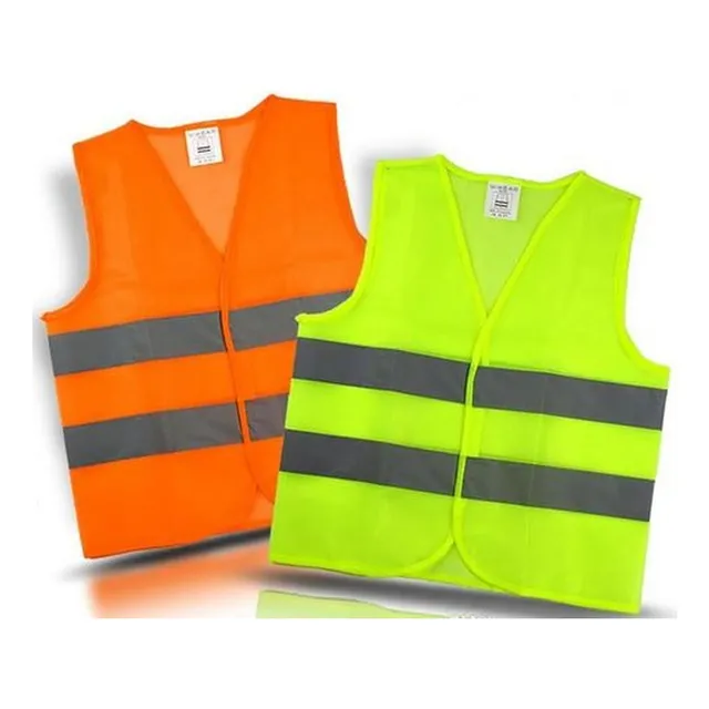 2 Chalecos Reflectivo De Seguridad Para Auto Ciclismo Correr
