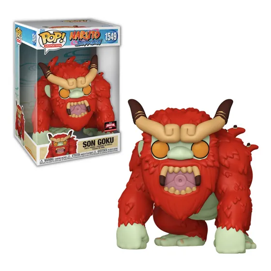 Son Goku Funko Pop 1549 Naruto Shippuden 10 Pulgadas Jumbo