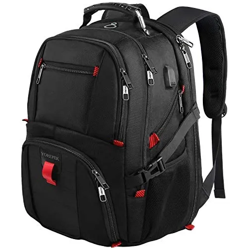 Mochila Para Computadora Portátil De Viaje, Mochila Extra Gr