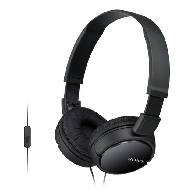 Audífonos Sony ZX Series MDR-ZX110AP Color Negro
