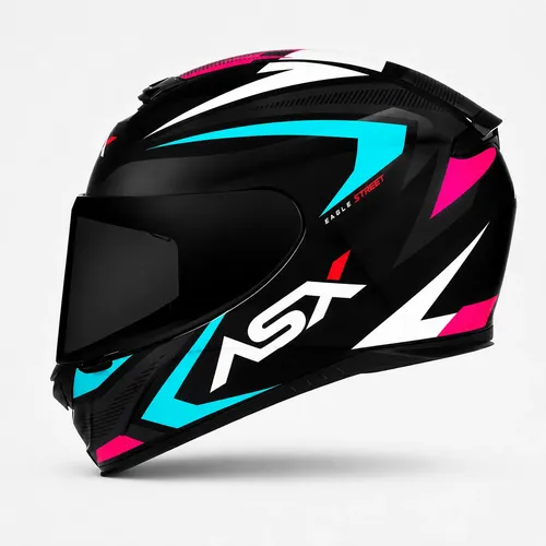 Capacete Integral Norisk Razor FF802 Speedmax Preto e Roxo