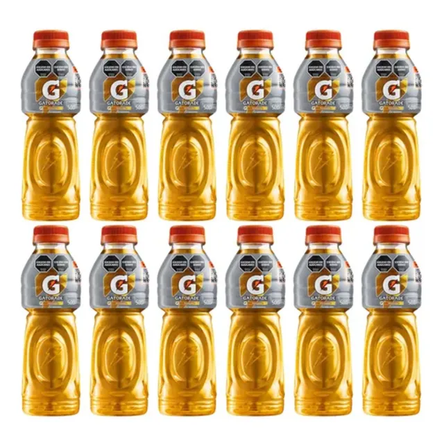 Bebida Isotónica Deportiva Gatorade Manzana 500ml Pack X 12u