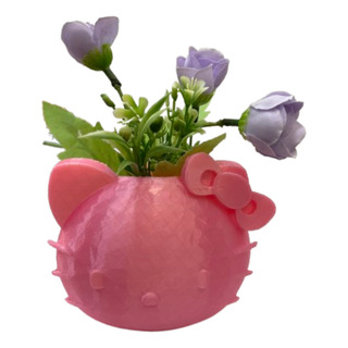 Maceta De Hello Kitty Decoración Para Plantas Maceta De Hello Kitty Decoración Para Plantas