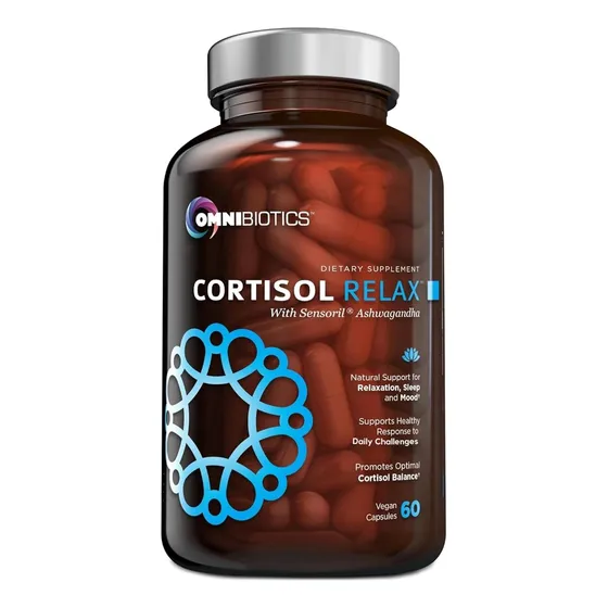 Suplemento Omnibiotics Cortisol Para Mujeres Y Hombres 60cap