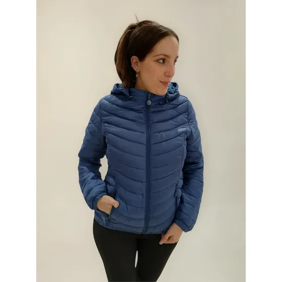 Campera De Dama Mujer Con Abrigo Puffer Importada Inflable