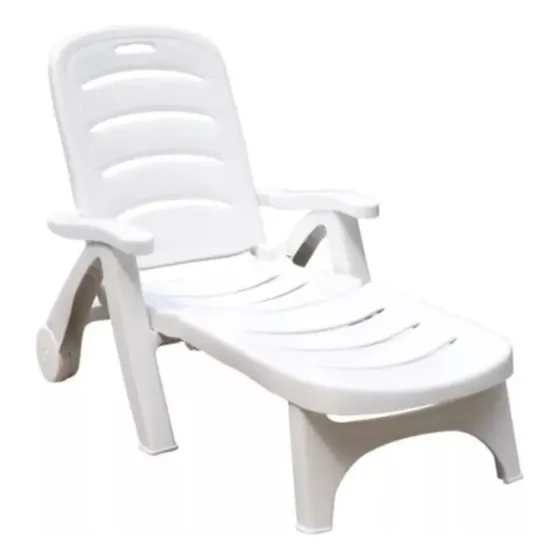 Silla Playera Tumbona /plástica Resistentes Polipropileno 