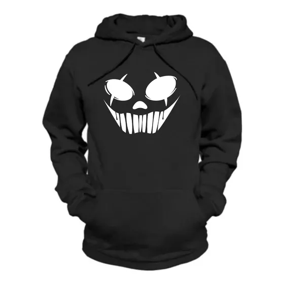 Blusa Moletom Com Capuz Coringa Sorriso Joker
