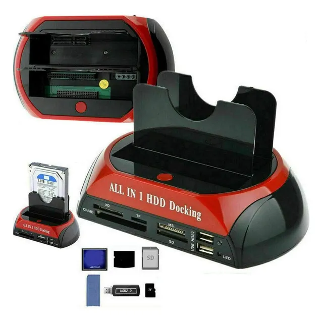 Lector Usb 3.0 All In 1 Hdd Docking Station Ide-sata Jwk
