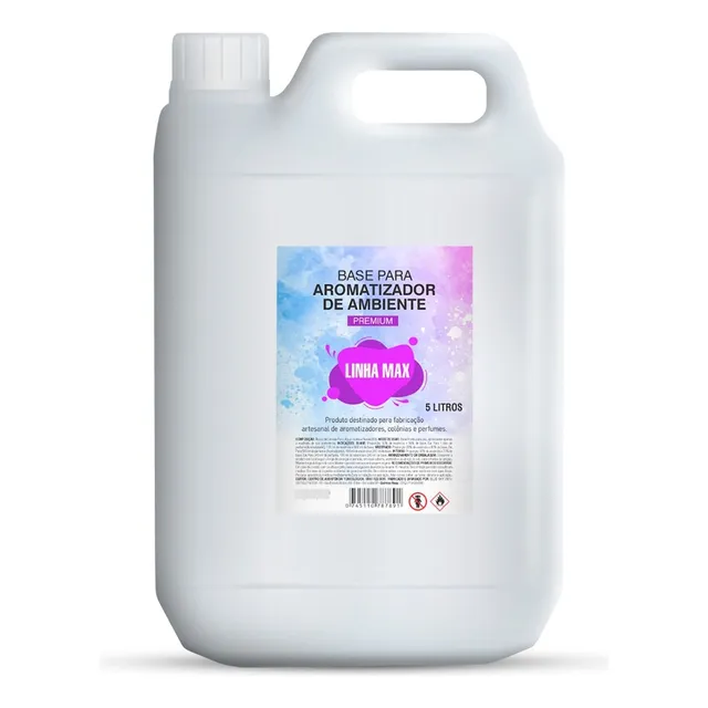 Base Pronta Para Aromatizante Ambiente Perfume Fixador 5lts