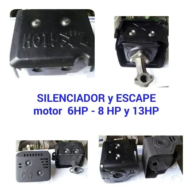 Tubo De Escape De Motor A Gasolina Marca Domopower Toyama Y 