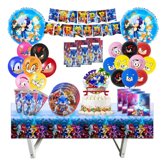 Set Decoracion Globos Cotillon Diseños Variados