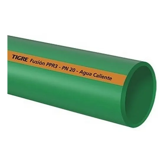 Caño Termofusión Agua Fria Caliente 25mm Tigre Pn20 X 4mts