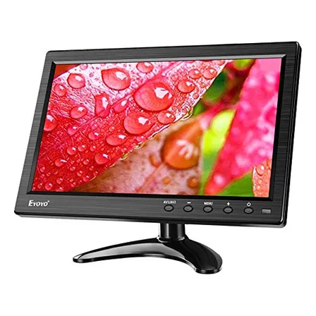 Monitor Eyoyo 10  Hd 1024x600 Para Cctv Y Pc - Con Altavoz