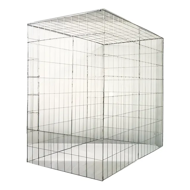 Jaula Voladero Rascadero Para Gallos 1x1.50x1.50mt 1pz