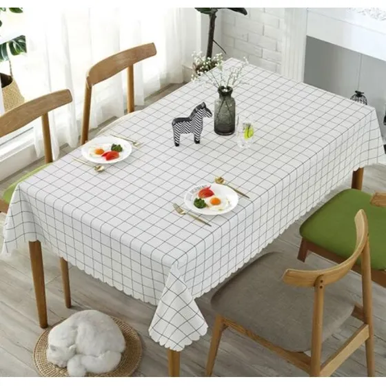 Mantel Para Mesa De Tela Cuadrille Rectangular 150x250cm