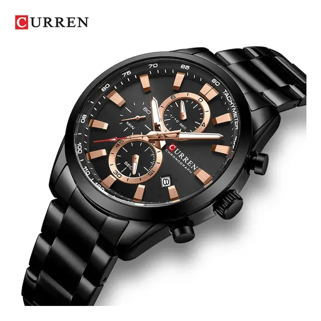Reloj Curren 8445, Acero, Colores, Nuevo
