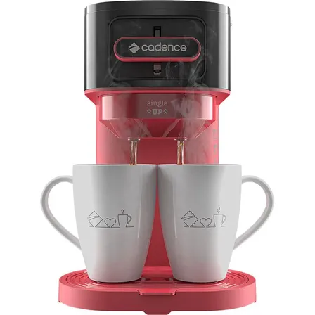 Cafeteira Elétrica Single Up Caf230 Vermelha E Preta Cadence Preto E Vermelho