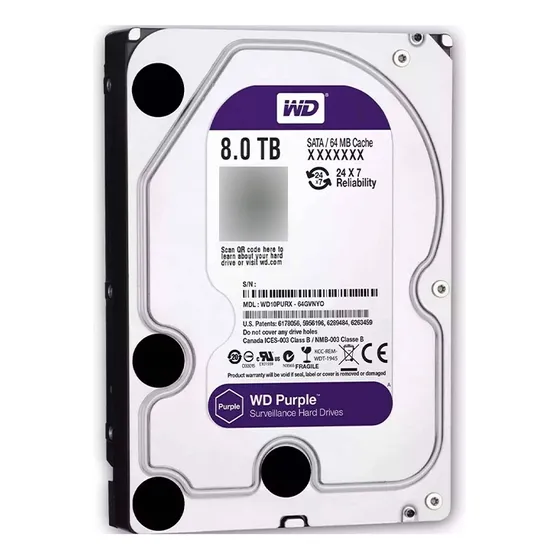 Disco Duro Western Digital Purple 8tb