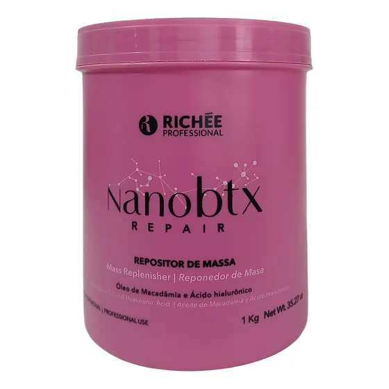 Repositor De Massa Nano Btx Richée Professional 1kg