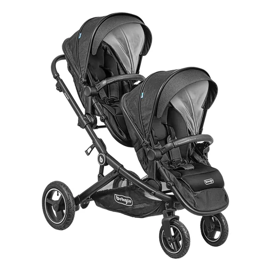 Coche Doble De Paseo Dueto Bebeglo Rs-13310