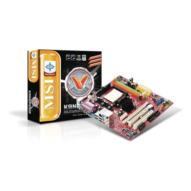 Placa Madre Msi K9n6pgm2-v2 Am2 Ms-7903 Ver 2.1 Bordó