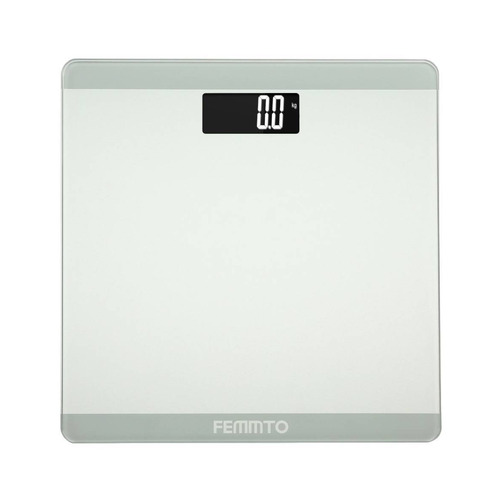 Balanza digital Femmto B01 blanca, hasta 180 kg