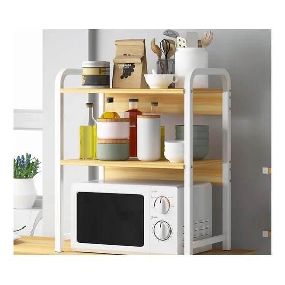 Rejilla Para Horno Microonda Soporte 2 Nivel Cocina Doble :