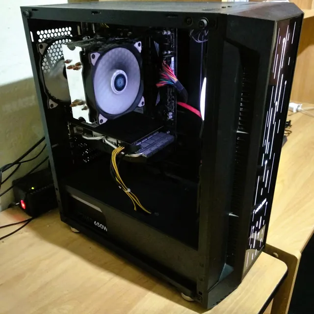 Pc Gamer Ryzen 5 2600, Ram 16gb, Ssd M.2, Rx580 8gb + Regalo