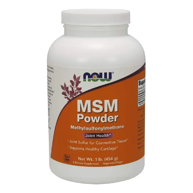 Polvo De Msm Metilsulfonilmetano Apoyo Articular Now (454 G)