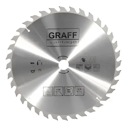 Lâmina Serra Circular Vídea Nove54 185mm 60 Dentes Furo 20mm