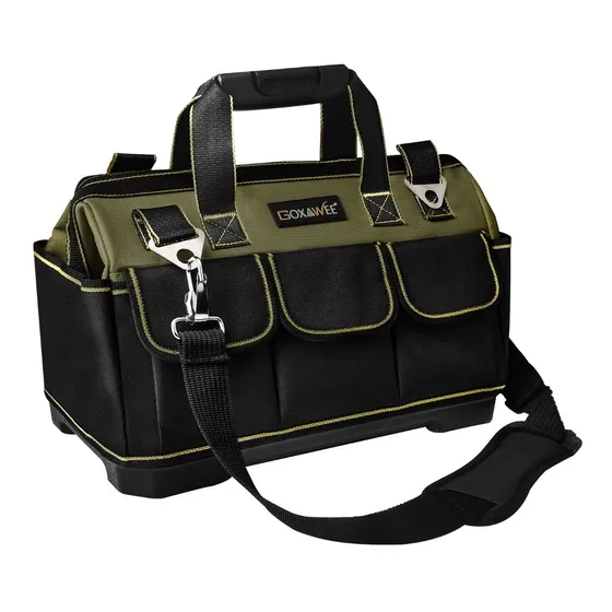 Goxawee G5270 Bolsa De Herramientas Verde 40 Cm 8 Compartimientos
