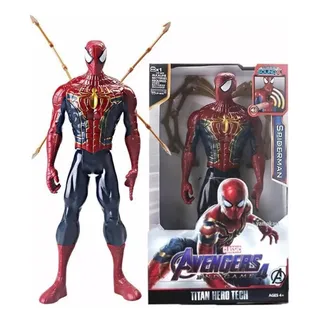 Boneco Homem Aranha - Classico - Com Som ( Spiderman ) Boneco Homem Aranha - Classico - Com Som ( Spiderman )