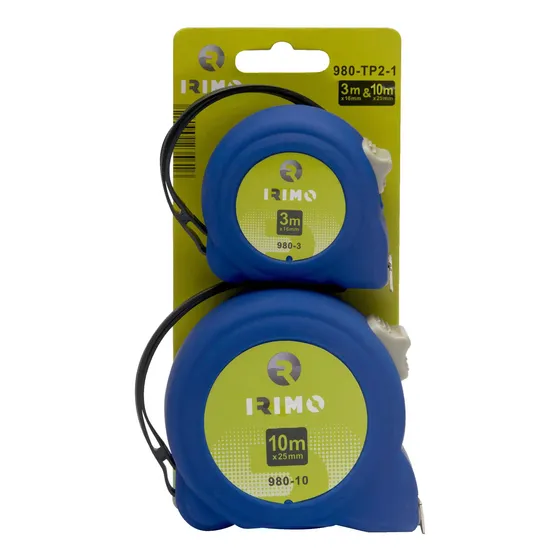 Juego Huinchas De Medir 3m Y 10m / 980-tp2-1 - Irimo