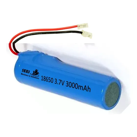 Batería Tr-18650 De 3.7v 3000mah Con Cable 2hilos