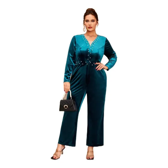 Vestido Dama Braga   Shein Terciopelo Strech Perla Xl