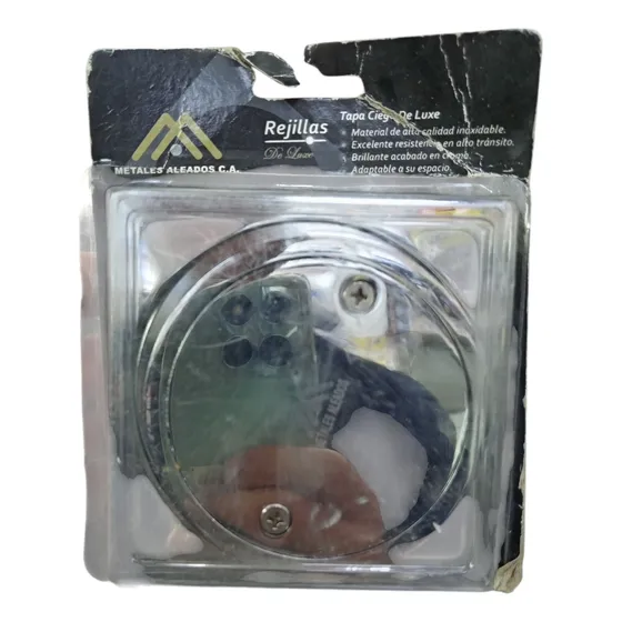 Desagüe Ciegode Piso De Acero Inoxidable 4 Pulgadas