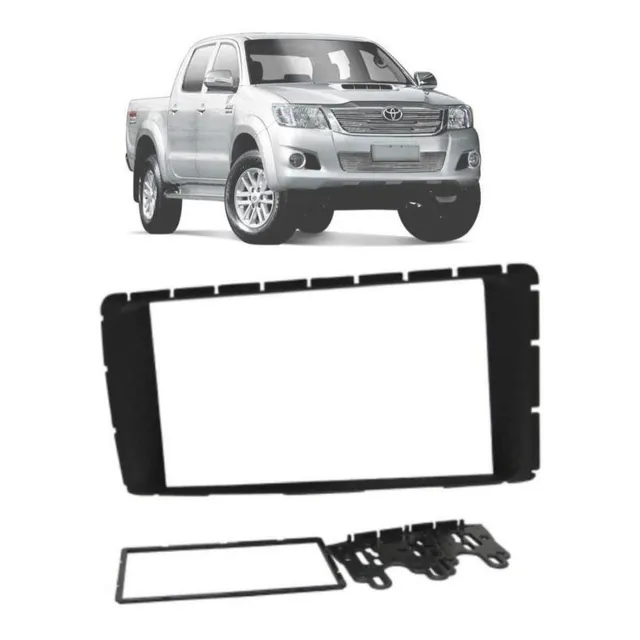 Marco Adaptación Radios 2 Din Toyota Hilux 2012 A 2015 