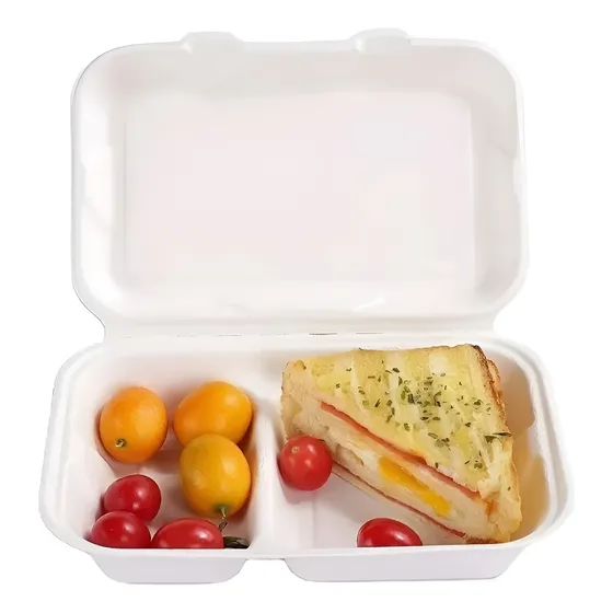 25 Bandeja Plumavit Bandeja Rectangular C/ Division Bandejas