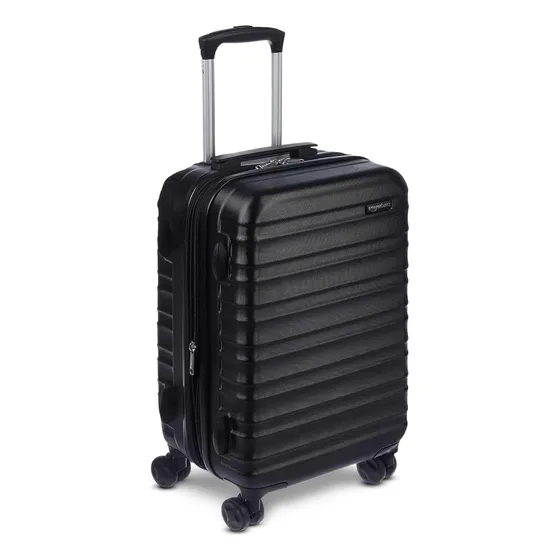 Maleta De Mano Rígida Amazon Basics 21, 4 Ruedas, Expandible