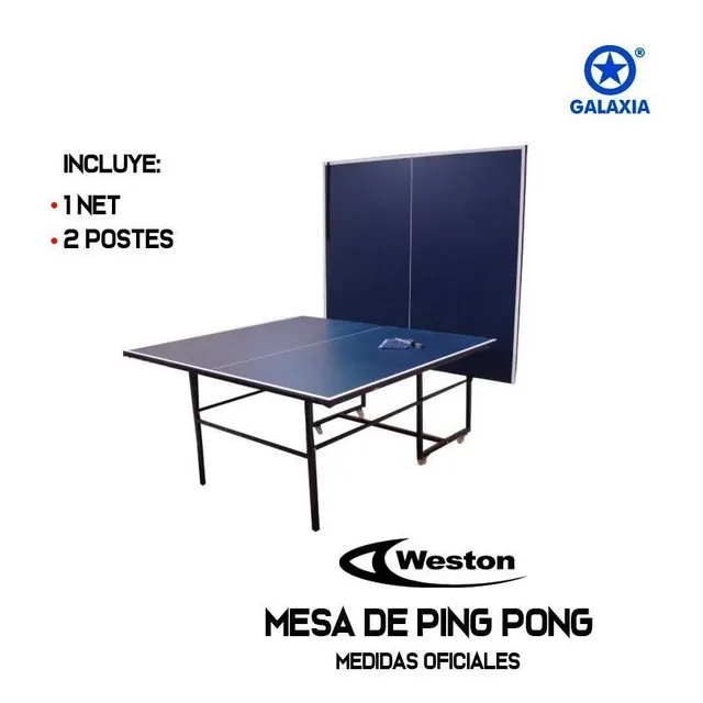 Mesa Ping Pong Importada Weston