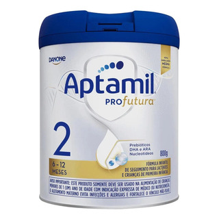 Aptamil Profutura 2 800g Danone Lata FĂłrmula Infantil Aptamil Profutura 2 800g Danone Lata FĂłrmula Infantil