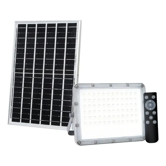 Reflector Led Solar Luz Blanca 200w Carcasa Negro Luz Blanco Frío