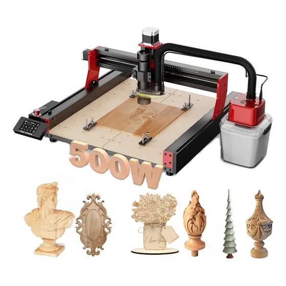 Roteador Cnc Twotrees Ttc450 Pro Máquina 80w + Aspirador
