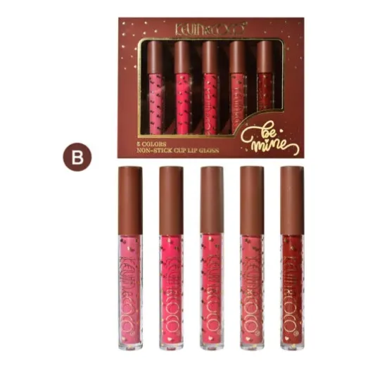 Set De 5 Labiales Be Mine Kevin & Coco